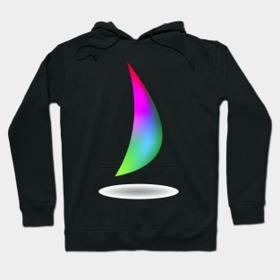 Letter D rainbow style Hoodie